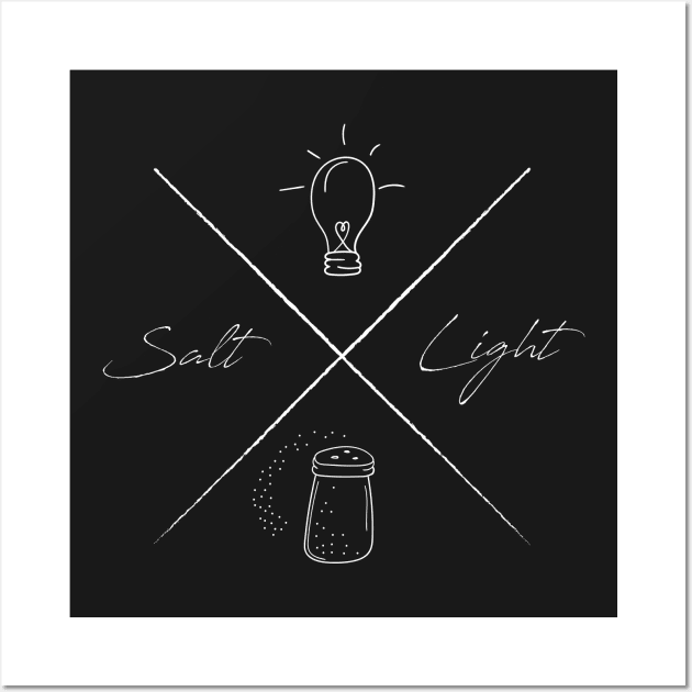 Salt & Light Wall Art by BJS_Inc